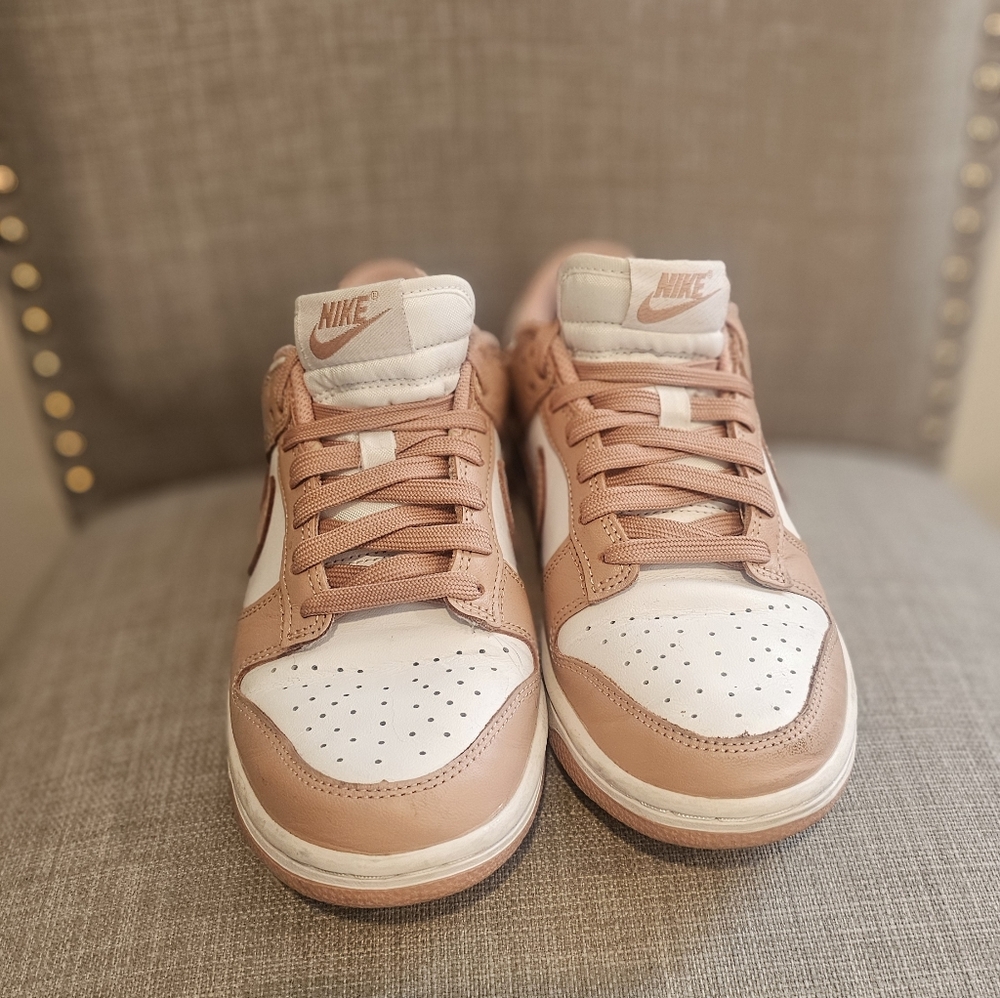 Nike Dunks Women's Low-Dusty Pink--Rose Whisper--Size 6.5 - Picture 7 of 10